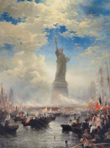 Commerce of Nations Rendering Homage to Liberty