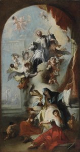 The Glorification of Saint John Nepomuk: a modello for an altarpiece
