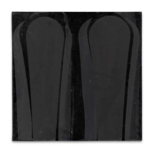 Poured painting (black)