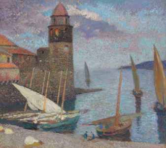 Henri Martin, Le port de Collioure
