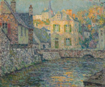 Henri Le Sidaner, Maisons sur la rivière