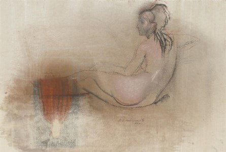 Reclining nude