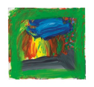 Howard Hodgkin, In Raimund Stecker's Garden