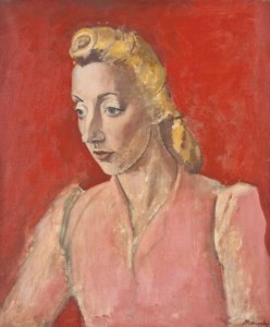 Woman with Golden Hair
