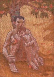 Father and Son, Pont-Aven