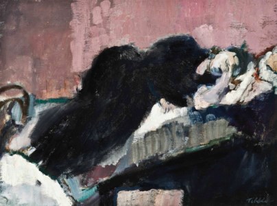 Resting woman