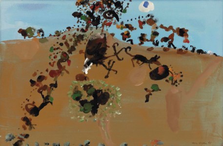 Approach to chasing bird landscape