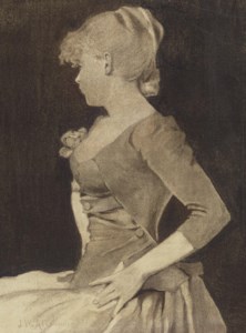 Silhouette of a Young Girl