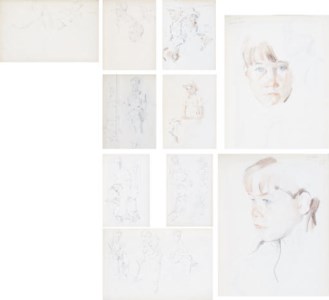 Konstantin Andreevich Somov, Three sketch albums: Album no. 2, 1930-1937 (74 pages); Album no. 4, 1934-1937 (77 pages); Album no. 6, 1938-1939 (26 pages)