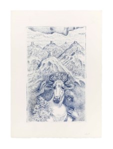 Vache, from Paul Eluard Les Animaux et leurs hommes