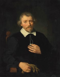 Portrait of the artist's father, Jan Pietersz van den Eeckhout (1584 - 1652), half-length
