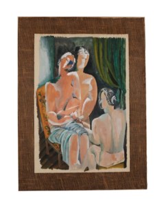 Trois femmes dans un intérieur