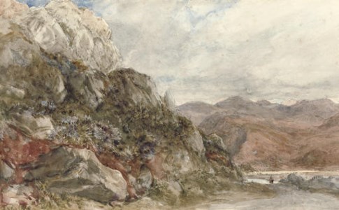 A rocky landscape near Barmouth, North Wales