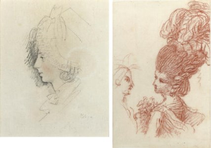 Portrait of a woman, bust-length, traditionally identified as the artist's wife, Elizabeth