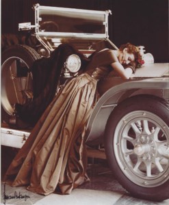 Harper's Bazaar, 1938; Wenda over the Rolls, London, 1951