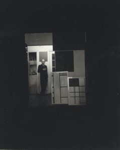 Mondrian in his studio, 1942