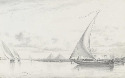 Feluccas on the Nile