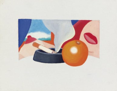 Tom Wesselman, Study for Bedroom Painting #2