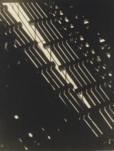 Pattern of Light and Shadow Under Elevated R.R. Looking Up, 1930