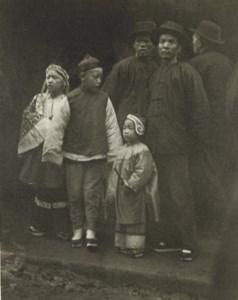 A Mixed Crowd, Old Chinatown, San Fransisco, 1895-1906