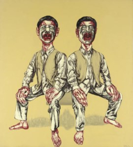 Zeng Fanzhi, Mask Series No. 26