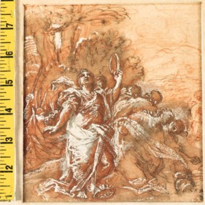 Moses and the Daughters of Jethro (?)