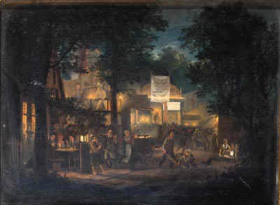 A fair by night