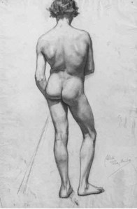 A male nude