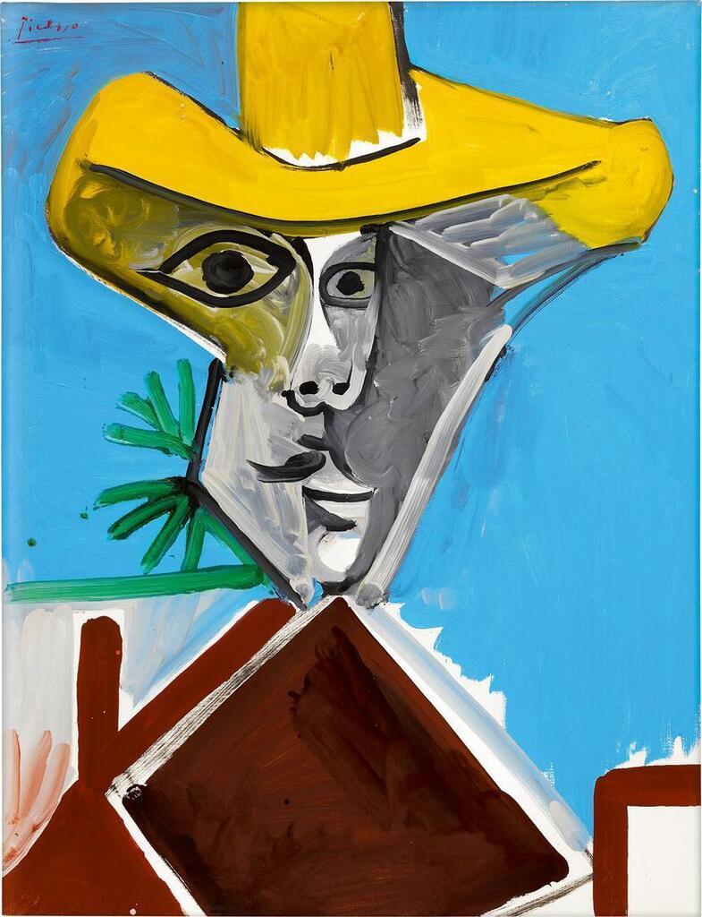 Pablo Picasso, Buste d’homme