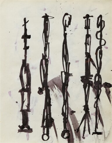 Untitled (recto, verso), 1956
