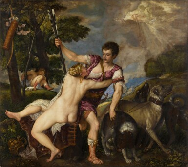 Tiziano Vecellio, called Titian, and workshop, Venus and Adonis