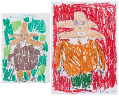 Untitled (Cézanne) & Untitled