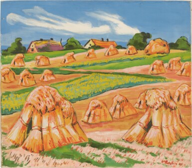 Mittag über den Feldern/Ückeritz (Noon above the fields/Ückeritz)