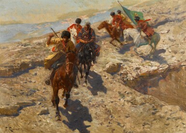 Horsemen in the Mountains