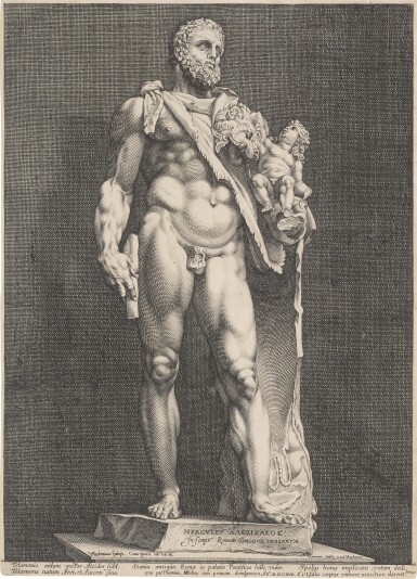 The Emperor Commodus as Hercules (B. 144; Holl. 146; S. 313)