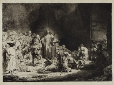 The Hundred Guilder Print (B., Holl. 74; New Holl. 239)