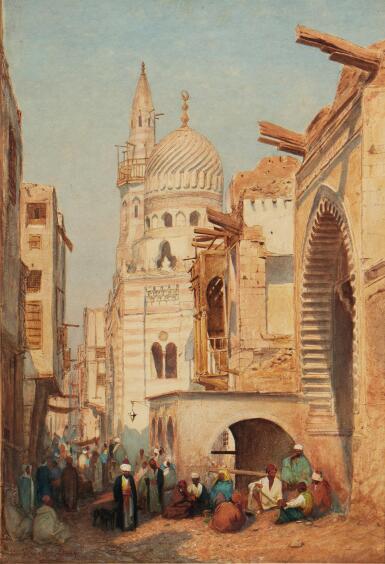 The Old and The New Mosques, "Ali Hassimin" and "Sultan El Carmel," Cairo