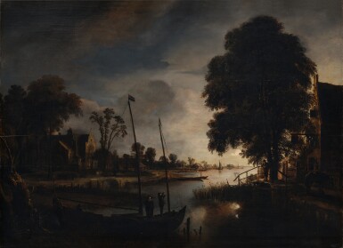Moonlit landscape
