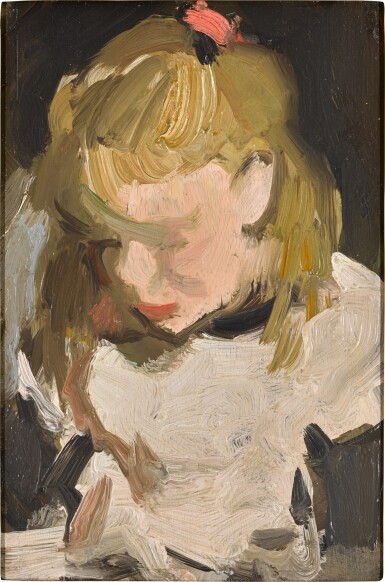 Young Girl with Blonde Hair