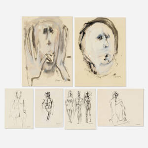 Untitled (six works)