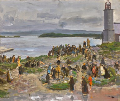 Study for St Patrick's Purgatory, Lough Derg