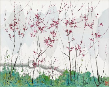 Pang Jiun 龎均 | Plum Blossoms 春江花開時