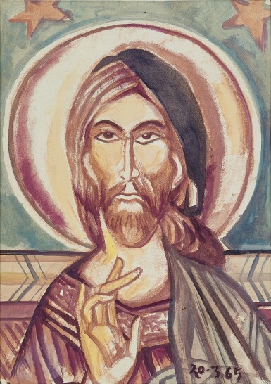 Léonard Tsuguharu Foujita 藤田嗣治 | Le Christ Aureole 基督光環