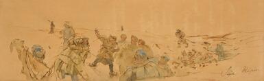 Soldiers in a Field