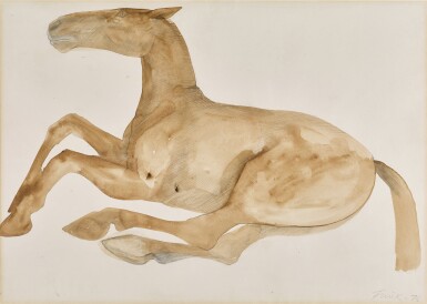 Lying Down Horse