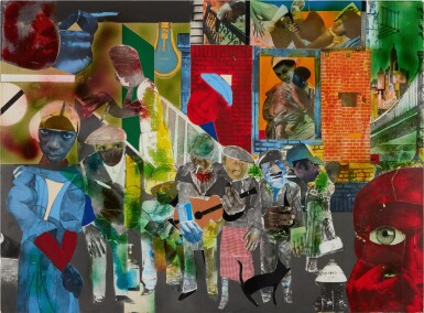 Romare Bearden, The Street