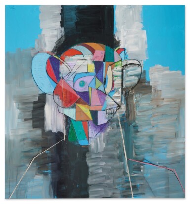 George Condo, Lion Man 