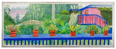 David Hockney, View From Terrace III