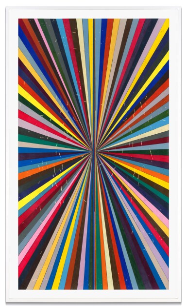 Mark Grotjahn, Untitled (Full Color Butterfly 819)