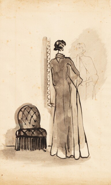 Femme au miroir 